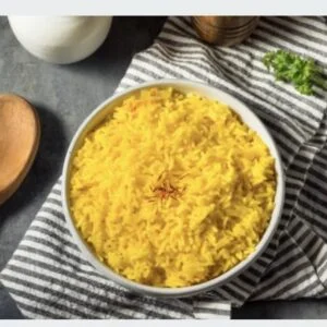 Safron rice